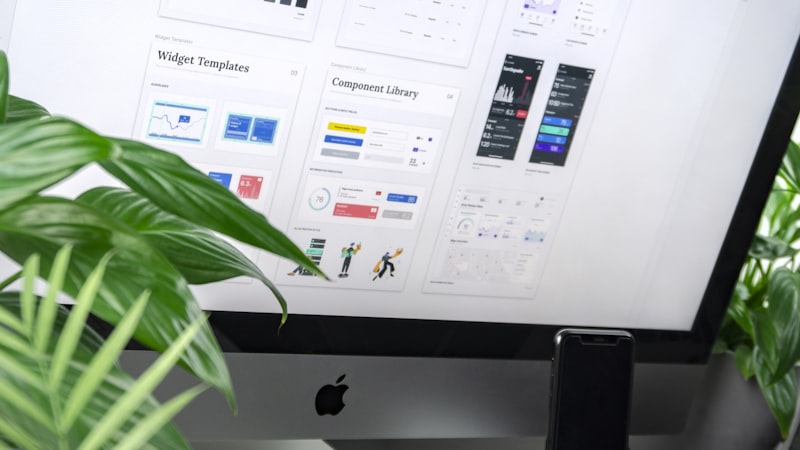 Colorful design system palette